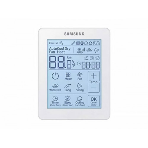 Кассетные сплит-системы Samsung Пульт проводной MWR-SH11N CAC WindFree 360ᵒ