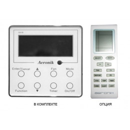 Фанкойл Aeronik AFP 85 XD/B-T с панелью кассетного типа