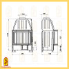 Каминная топка Мета Metafire Рона 720Ш призма