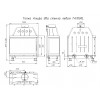 Каминная топка ЭкоКамин АЛЬФА 1000LB TA1000LB