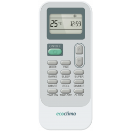 Настенная сплит-система Ecoclima ECW-HE12/AA-4R2 + EC-HE12/A-4R2, белый